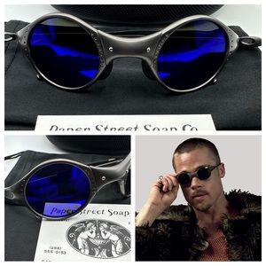 Paperstreetshade Fight Club Tyler Durden NEW Oliver Peoples 523 Mars Brad Pitt